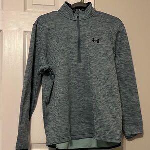 Under Armour Men's Light Blue Quarter-zip Sweatshirt
